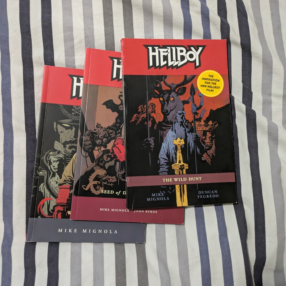 Hellboy Comic Book Set